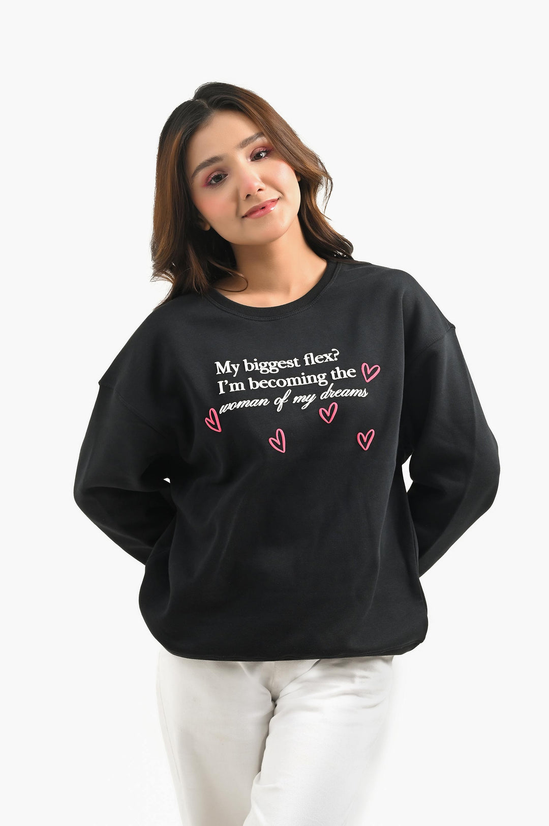 Dream Woman Black Sweatshirt