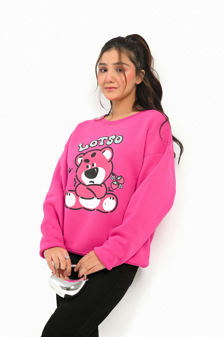 Lotso Bear Printed Sweatshirt