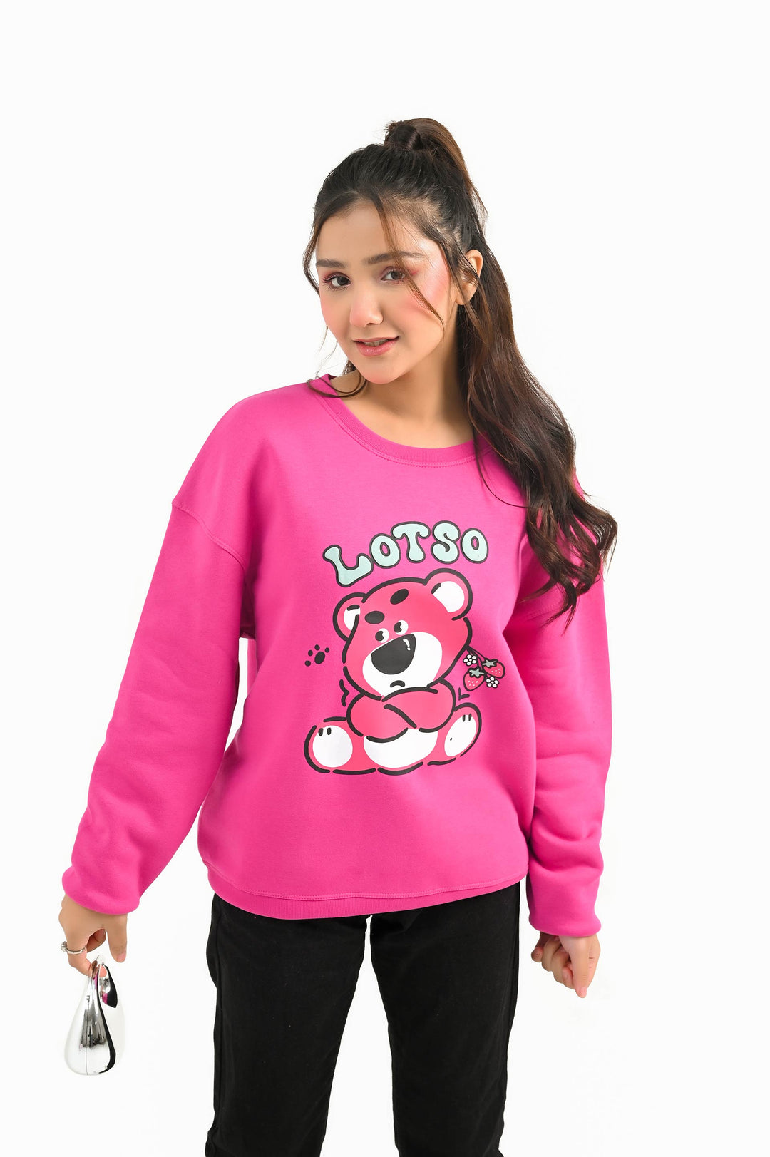 Lotso Bear Printed Sweatshirt