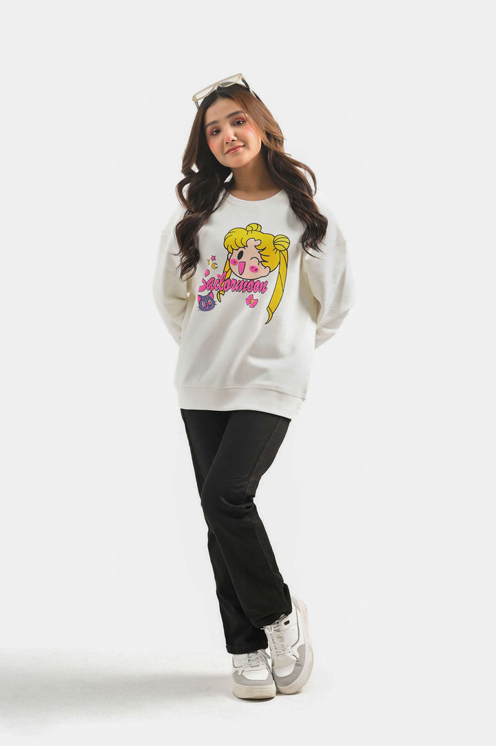 Sailor Moon Printed Sweatshirt