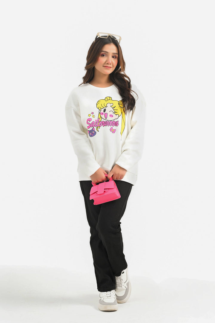 Sailor Moon Printed Sweatshirt